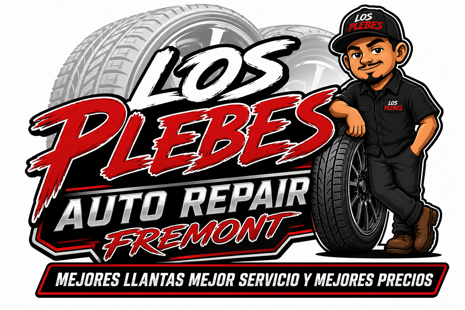Los Plebes Auto Motive Repair logo